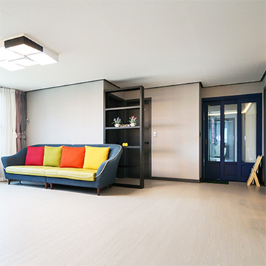 Refined modern 100㎡ interior